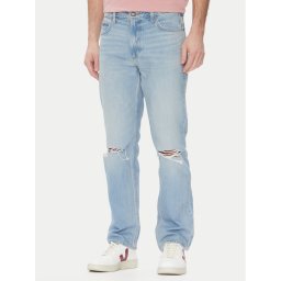 Lee Дънки West 112363966 Светлосин Straight Fit