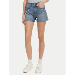 Lee Дънкови шорти Rider 112363785 Син Straight Fit