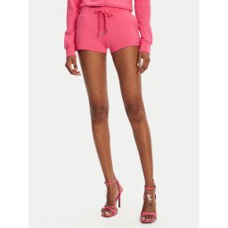 Juicy Couture Спортни шорти JCWHS125312 Розов Loose Fit