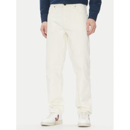 Lee Дънки Oscar 112364188 Бял Tapered Fit