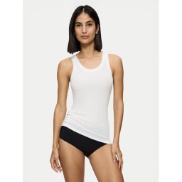 Triumph топ Beauty Layers 10221176 Екрю Slim Fit