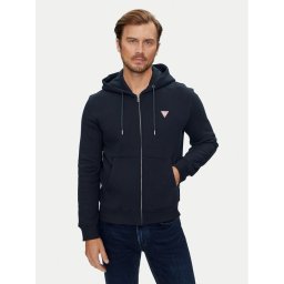 Guess Jeans Суитшърт M4YQ28 K9V31 Тъмносин Regular Fit