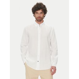 Hechter Paris Риза 60356 151600 Бял Regular Fit