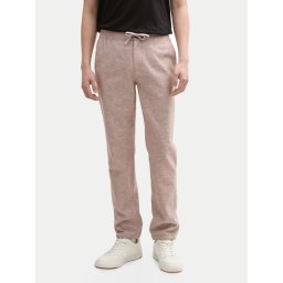Tom Tailor Текстилни панталони 1044716 Бежов Regular Fit