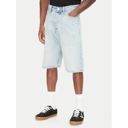 Jack & Jones Дънкови шорти Ron 12272237 Син Baggy Fit