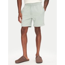 Only & Sons Шорти от плат New Kodyl 22033722 Зелен Regular Fit