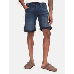 Jack & Jones Дънкови шорти Rick 12269608 Син Regular Fit