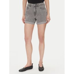 Vero Moda Дънкови шорти Zuri 10279493 Сив Regular Fit