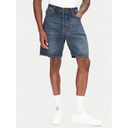 Jack & Jones Дънкови шорти Tony 12269517 Тъмносин Loose Fit