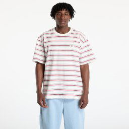 Тениска Dickies Lewistown Stripe Short Sleeve Tee Egret M