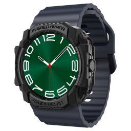 Удароустойчив протектор Spigen Rugged Armor за Samsung Galaxy Watch Ultra - Черен