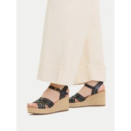 Clarks Еспадрили Sabina Strap 26181462 Черен