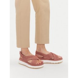 Clarks Сандали Tuscan Cross 26181471 Розов