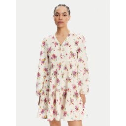 Liu Jo Ежедневна рокля WA5168 T3786 Екрю Relaxed Fit