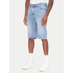 Tommy Jeans Дънкови шорти Ryan DM0DM21855 Син Slim Fit