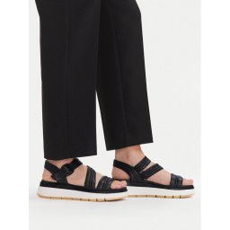 Clarks Сандали Tuscan Strap 26181473 Черен