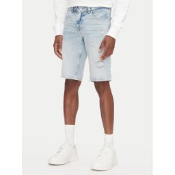 Tommy Jeans Дънкови шорти Ronnie DM0DM21300 Син Regular Fit