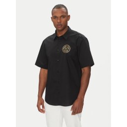Versace Jeans Couture Риза 78GALY11 Черен Regular Fit