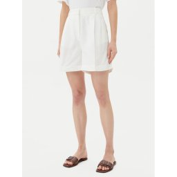 Tommy Hilfiger Шорти от плат WW0WW47213 Екрю Regular Fit