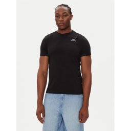 Kappa Тишърт Logo Korpo Cafers 304J150 Черен Slim Fit