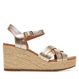 Еспадрили Clarks Sabina Strap 26181463 Златист