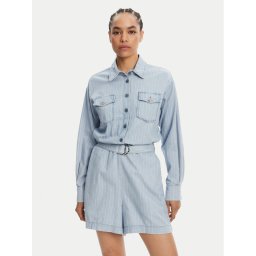 Liu Jo Гащеризон UA5156 D4989 Светлосиньо Regular Fit
