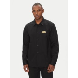 Versace Jeans Couture Риза 78GALYR1 Черен Slim Fit