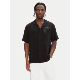 Just Cavalli Риза 78OALY04 Черен Regular Fit
