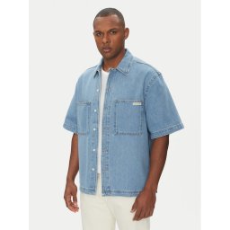 Calvin Klein Jeans дънкова риза Bowler J30J327512 Син Relaxed Fit