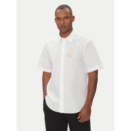 Versace Jeans Couture Риза 78GALY11 Бял Regular Fit