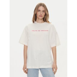 Vero Moda Тишърт Taz Hailey 10337839 Бял Regular Fit