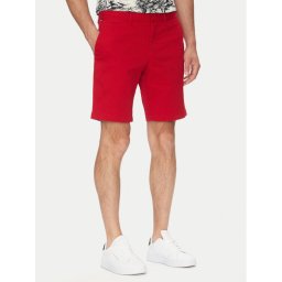 Tommy Hilfiger Шорти от плат Brooklyn MW0MW23563 Червен Regular Fit