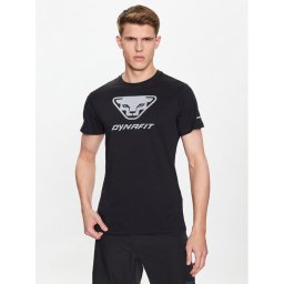 Dynafit Тишърт Graphic 08-70998 Черен Regular Fit