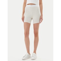 Calvin Klein Underwear Пижамени шорти 000QS7216E Бежов Slim Fit