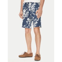 Tommy Hilfiger Шорти от плат Harlem MW0MW38847 Тъмносин Regular Fit