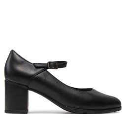 Обувки на ток Clarks Freva55 Strap 26172052 Черен