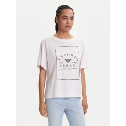 Emporio Armani Underwear Тишърт EW000553 AF10887 U0002 Бял Loose Fit