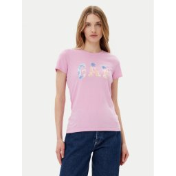 Gap Тишърт 776775-06 Розов Regular Fit