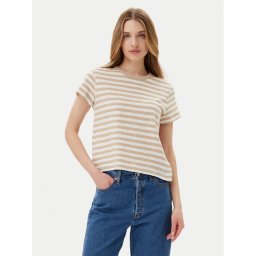 Gap Тишърт 723661-01 Бежов Regular Fit