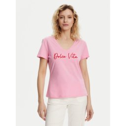 Morgan Тишърт 251-DOLCE Розов Regular Fit