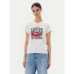 Levi's® Тишърт Perfect 17369-3022 Бял Standard Fit