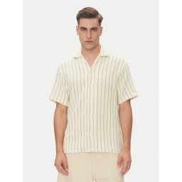 Jack & Jones Риза Coba 12271060 Бежов Relaxed Fit