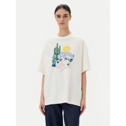 Levi's® Тишърт Graphic A4924-0082 Бял Relaxed Fit