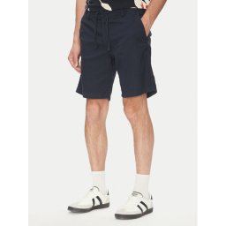 Jack & Jones Шорти от плат Jaiden 12274968 Тъмносин Relaxed Fit