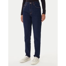 Guess Дънки W2YA21 D4NH4 Тъмносин Tapered Leg