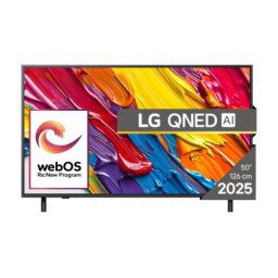 Телевизор LG 50QNED82A3B, 50" 4K QNED HDR Smart TV, 3840x2160, DVB-T2/C/S2, Alpha 7 AI Processor, HDR10 / HLG, webOS 25 ThinQ, VRR / ALLM / HGiG, 4K Upscaling, WiFi 5, Voice Controll, Bluetooth 5.1, AirPlay 2, LAN, CI, HDMI, SPDIF, Google Cast, 2 pole Sta