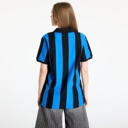 Джърси COPA Club Brugge 1981 - 82 Retro Football Shirt UNISEX Black/ Blue XL