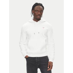 Guess Jeans Суитшърт 165581 Бял Classic Fit