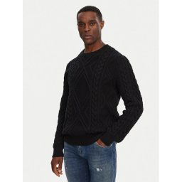 Dolce&Gabbana Пуловер GXX02T JCVYE Черен Regular Fit