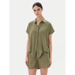 Vero Moda Риза Thea 10333794 Зелен Loose Fit